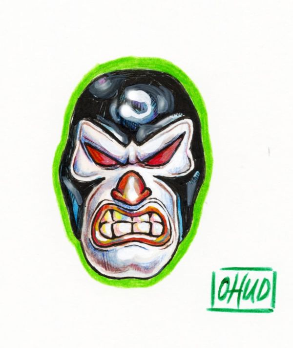 Image for Bane Head Sketch