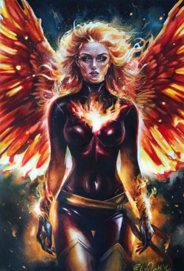 Image for Stunning Dark Phoenix by Elizabeth Yan