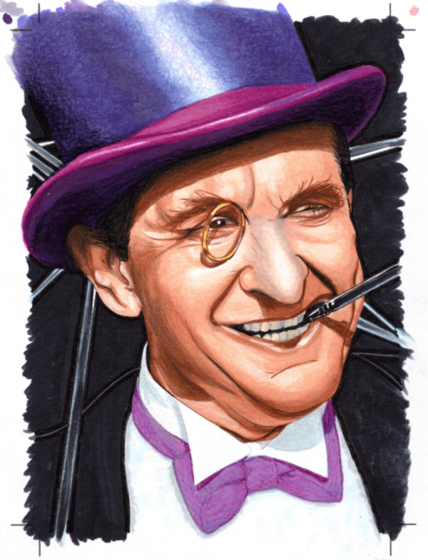 Image for Burgess Meredith as the Penguin by Bill Crabb