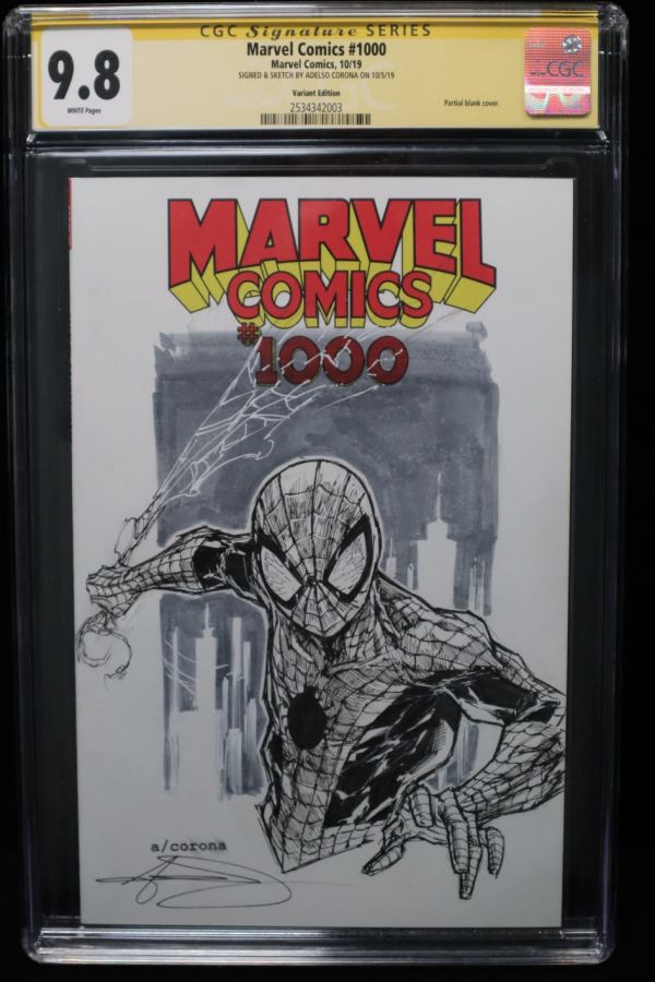 Image for Marvel Comics #1000 Spider-Man Sketch Cover