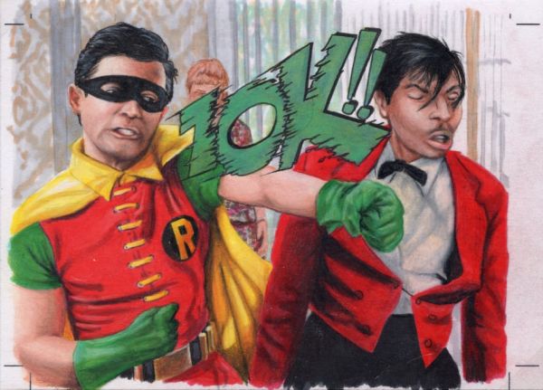 Image for Robin Punches waiter sketch