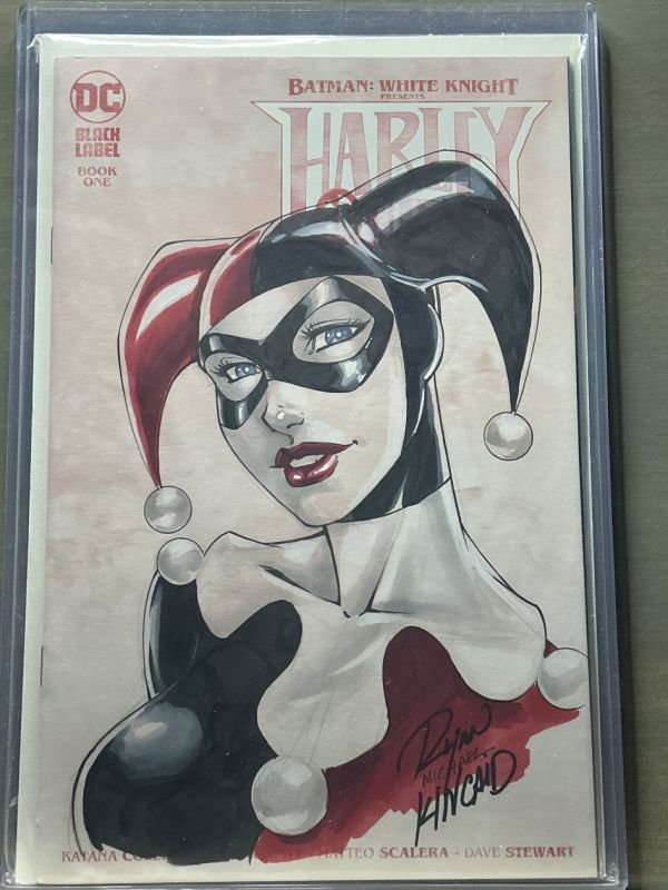 Image for Harley Quinn Sketch Cover by Ryan M. Kincaid 