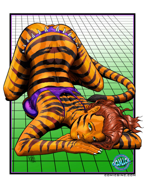 Image for Tigra Pin Up Art