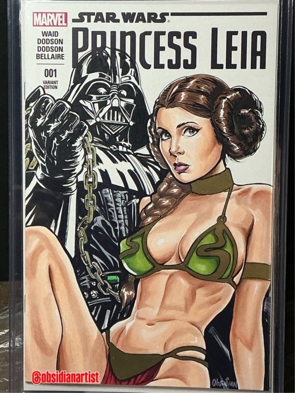 Image for Princess Leia Sketch Cover