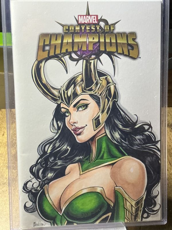 Image for  Female Loki Sketch Cover