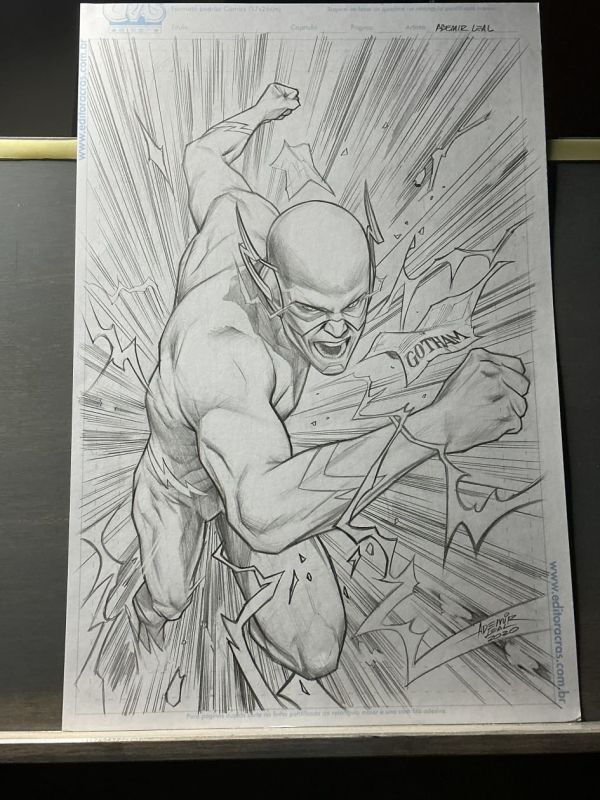Image for Flash Pencil Illustration 11x17