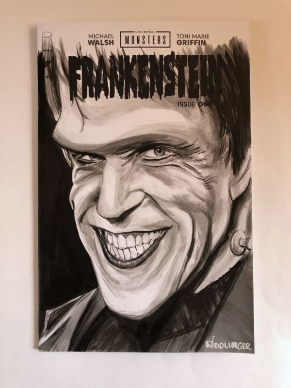 Image for Frankenstein Sketch Cover