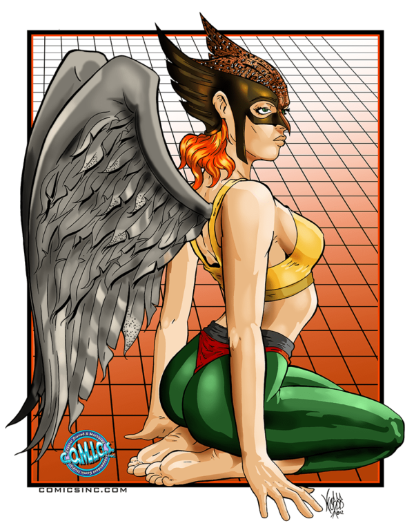 Image for Hawkgirl Illustration