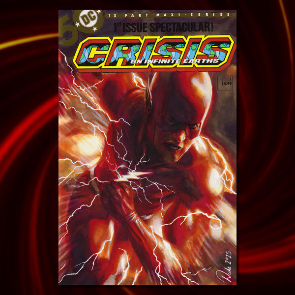 Image for Crisis on Infinite Earths Flash Sketch Cover by Duke