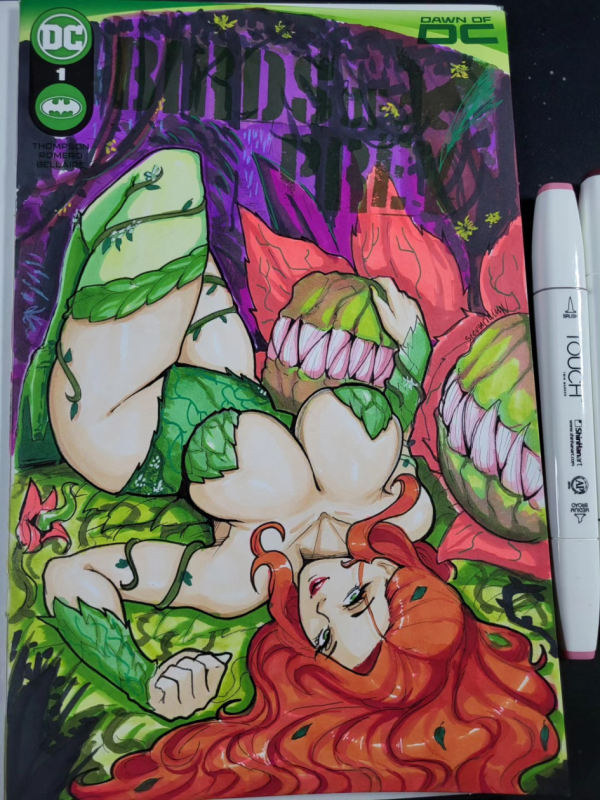 Image for Poison Ivy Birds of Prey Sketch Cover