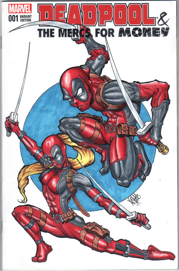 Image for Deadpool & The Mercs for Money Sketch Cover