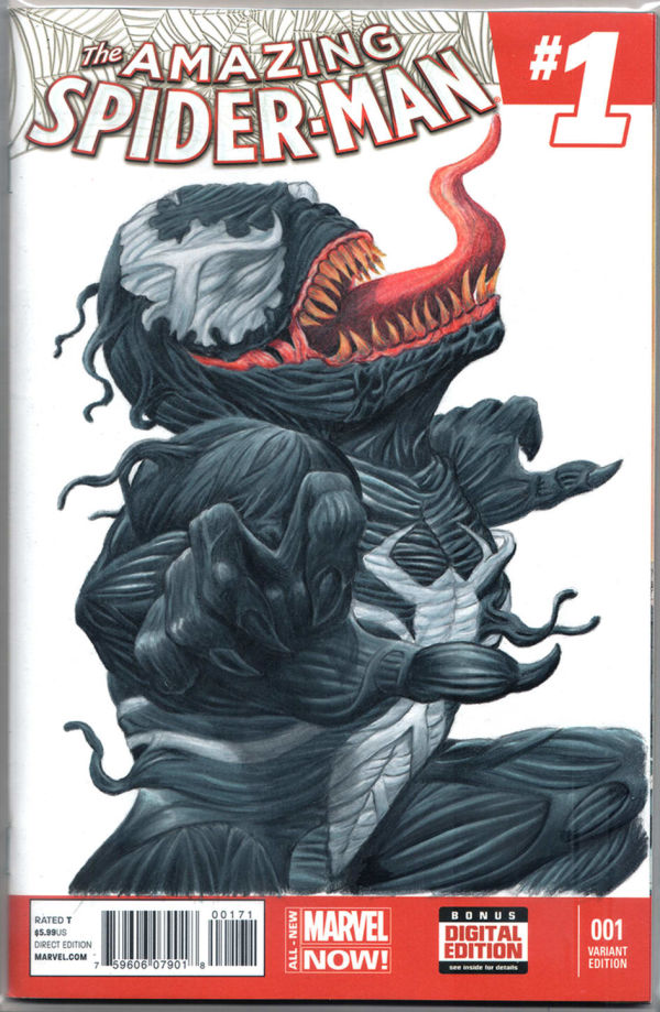 Image for Venom Sketch Cover Amazing Spider-Man #1