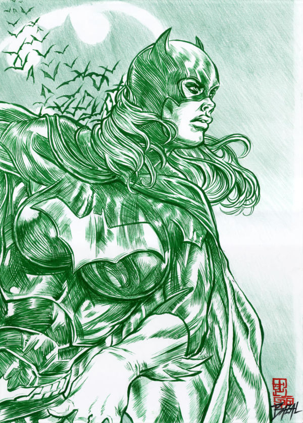 Image for UNDER THE MOON OF GOTHAM / Bazal. 11,7x16,5 in.