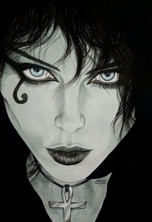 Image for Death Portrait Illustration