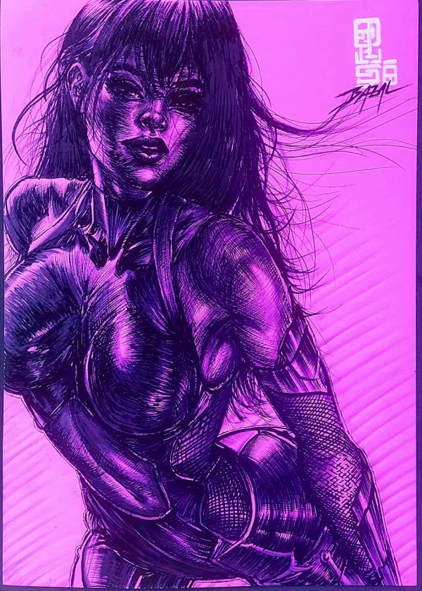 Image for TELEPATHIC SHADOW / Bazal. 11,7x16,5 in.