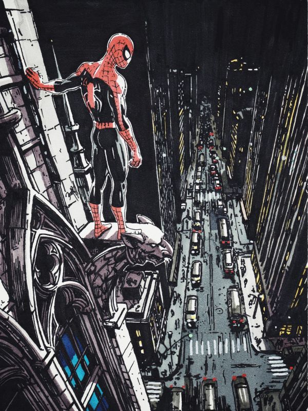 Image for Spidey over New York by Buğra Batuhan Berah