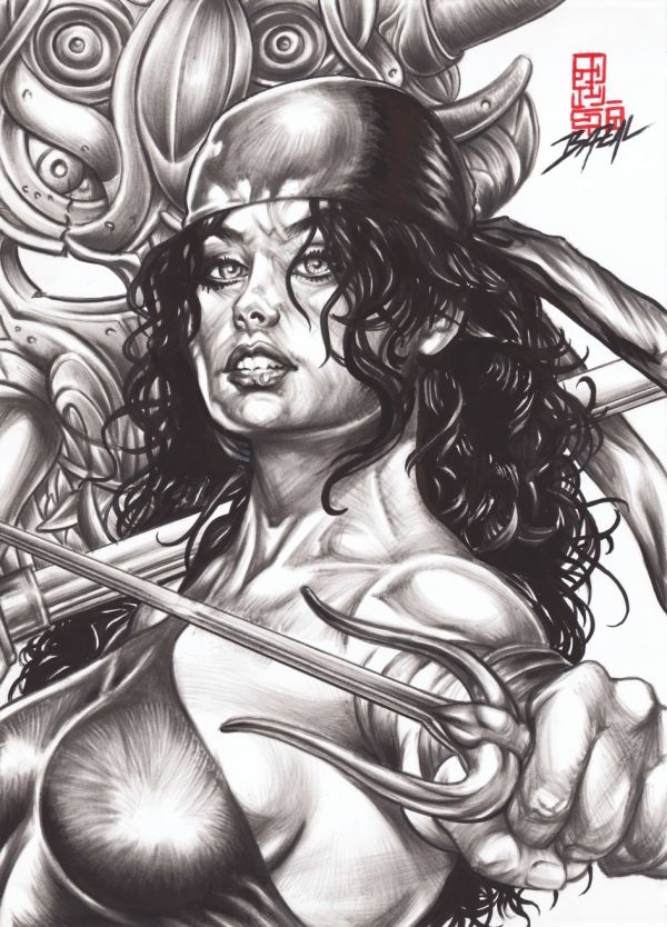 Image for Elektra's Fury / Bazal. 11,7x16,5 in. 