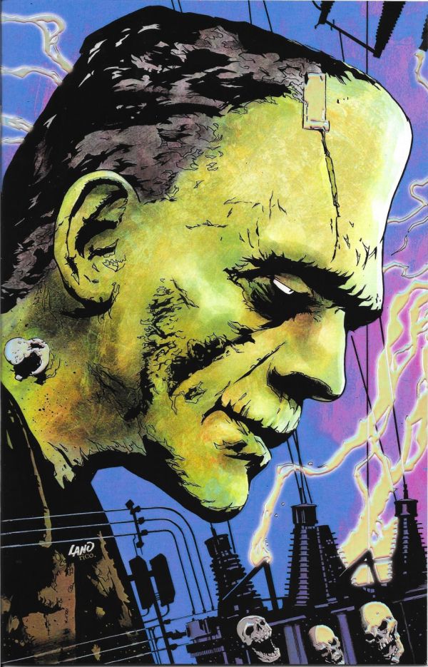 Image for Frankenstein Monster Illustration  (SOLD AS SET w/the Bride)