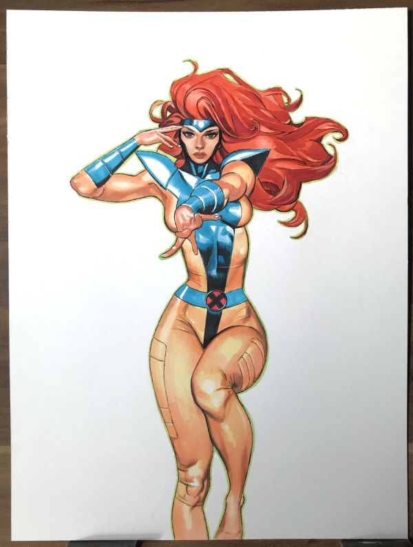 Image for Arttrober2025 - 23 - Jean Grey