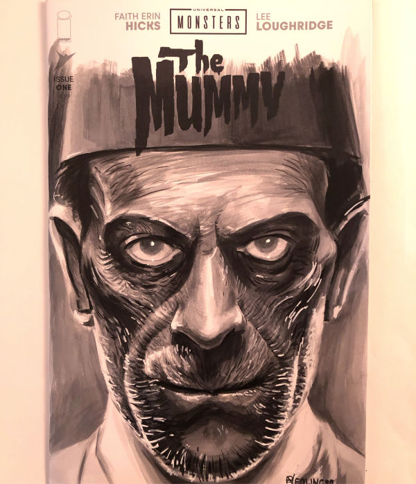 Image for The Mummy Sketch Cover