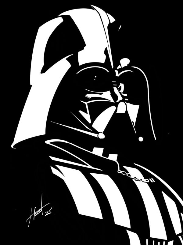 Image for Darth Vader Ink Illustration