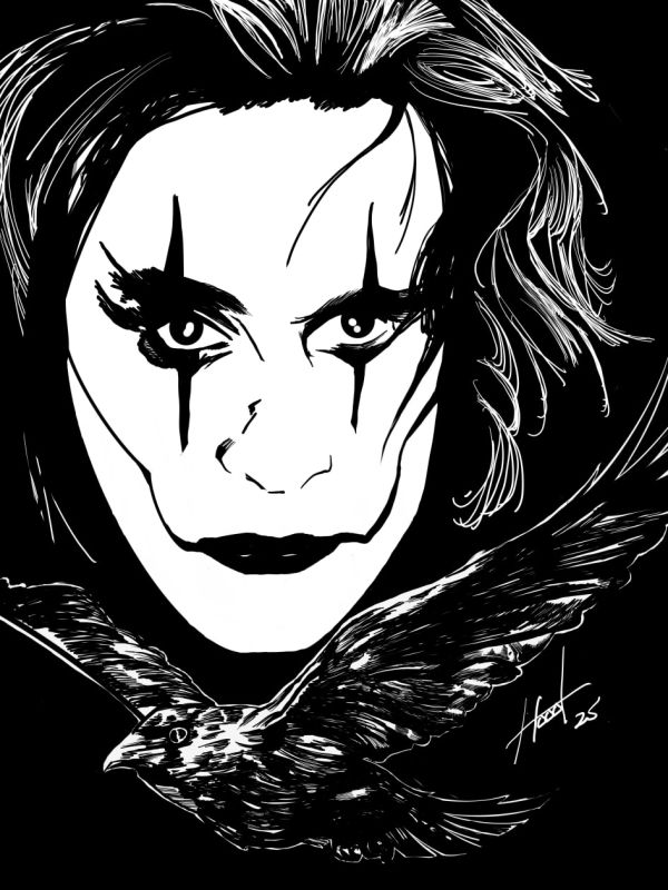 Image for The Crow Original Art
