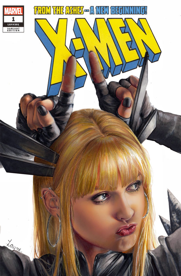 Image for X-Men Magik sketch cover by Layne