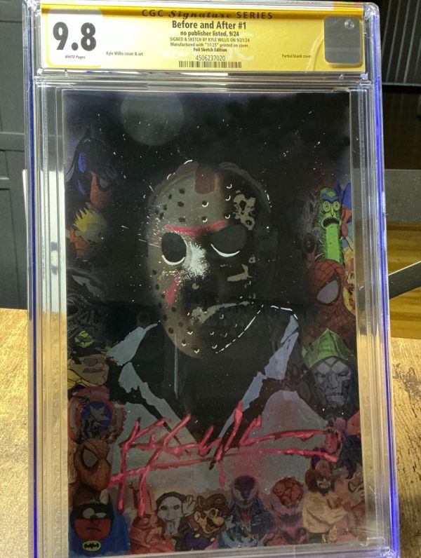 Image for Before and After #1 Kyle Willis Variant Signed