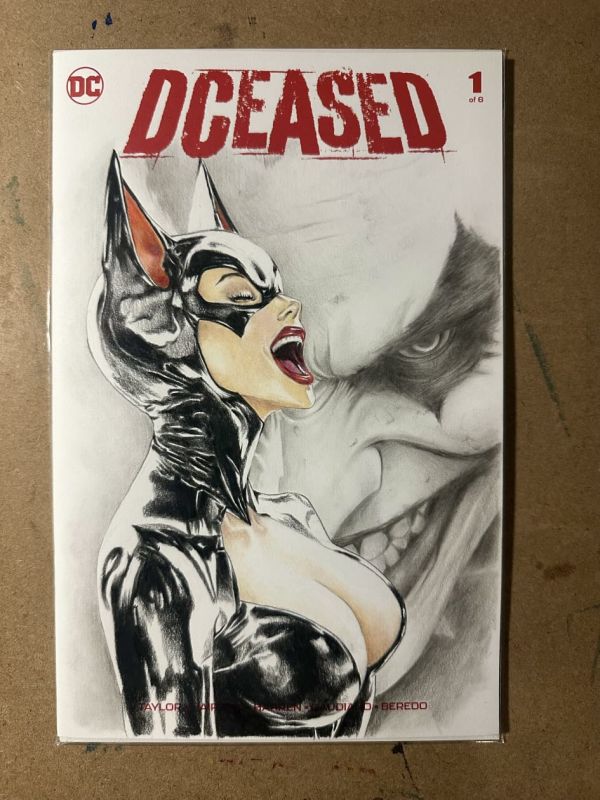 Image for DCeased Catwoman and Joker Sketch Cover