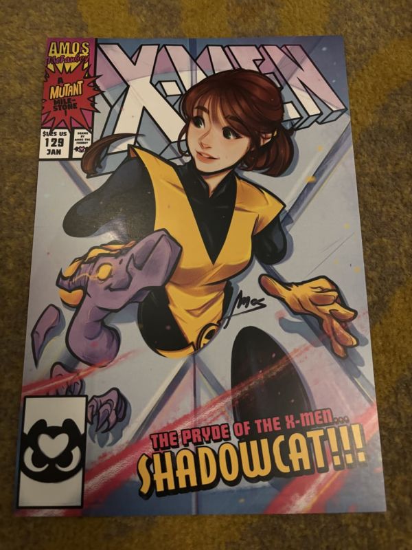 Image for Kitty Pryde & Lockheed Comic Cover by Amos The Fanboy