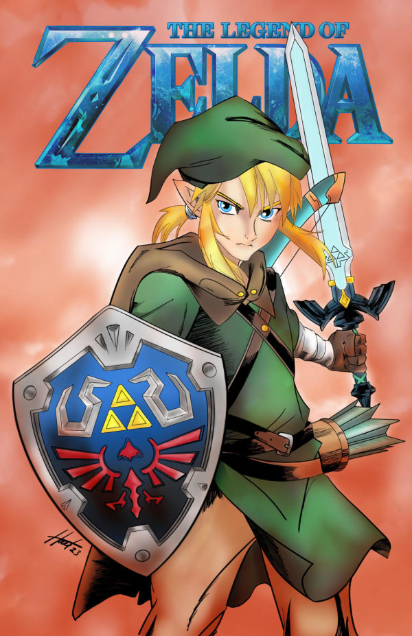 Image for The Legend of Zelda Link Illustration