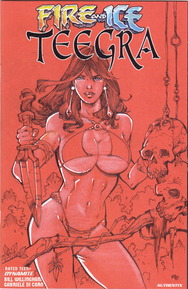 Image for Fire and Ice Teegra Cover Art