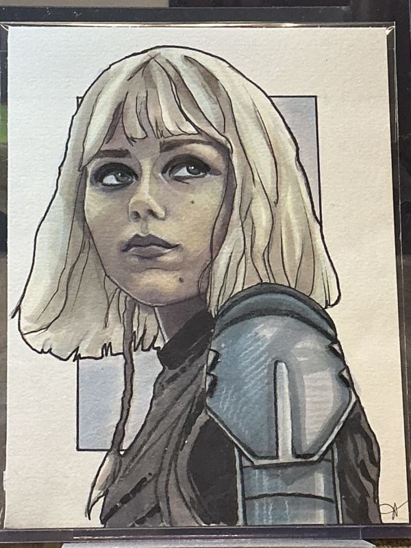 Image for Shin Hati 5x7 sketch