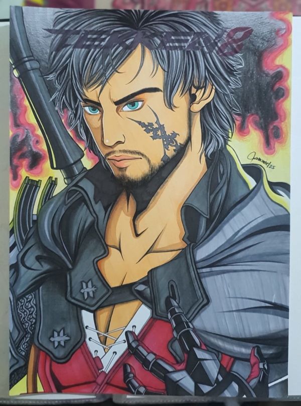 Image for Arttrober day 31 clive rosfield