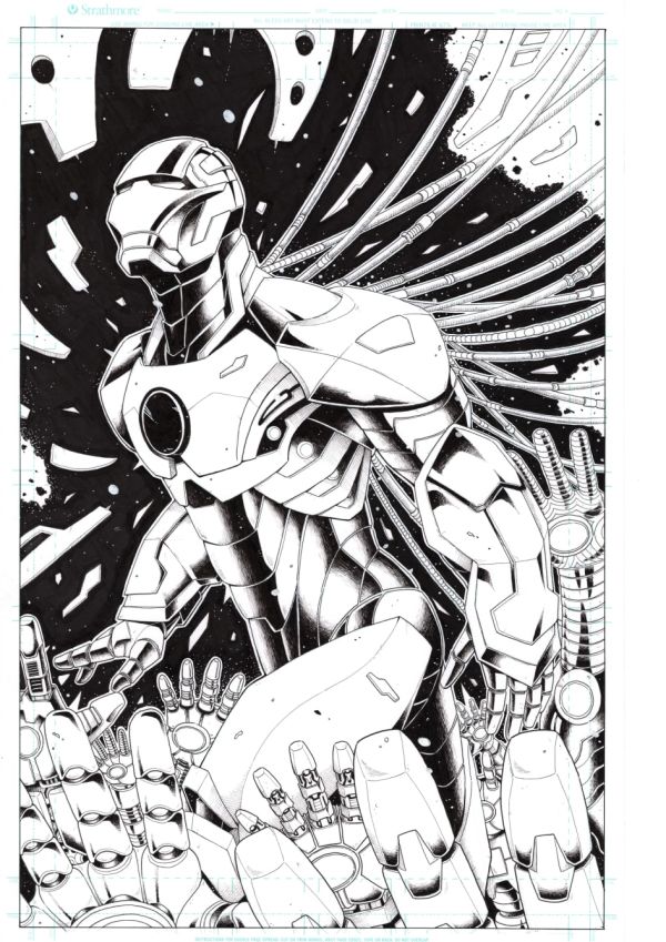Image for Iron Man (Mysterium Armor) Inks