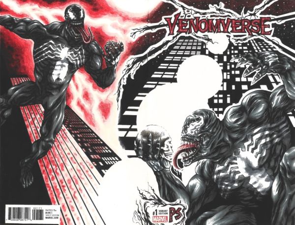 Image for Venom sketch cover by Paul Swain