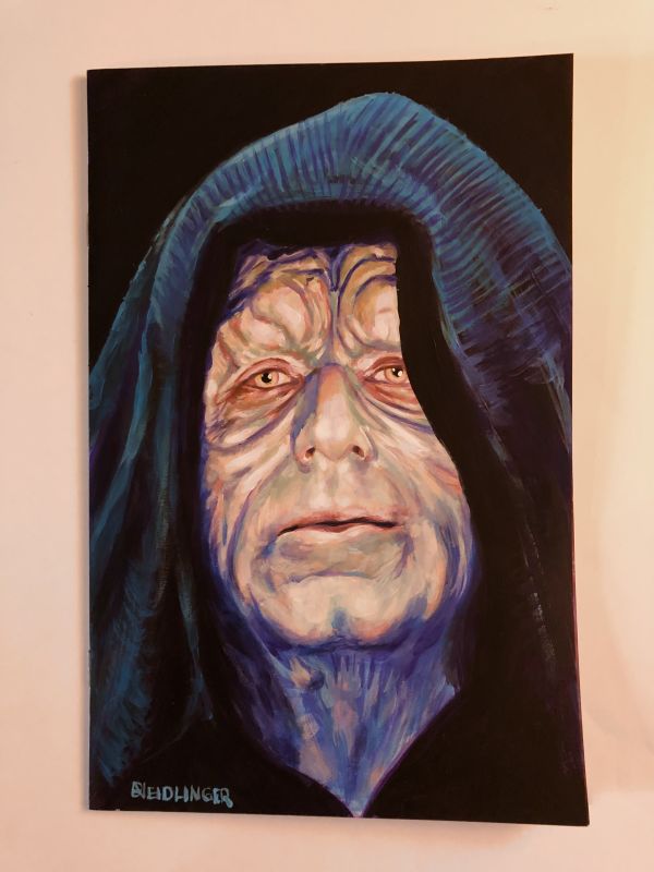 Image for Star Wars Emperor Painted Sketch Cover