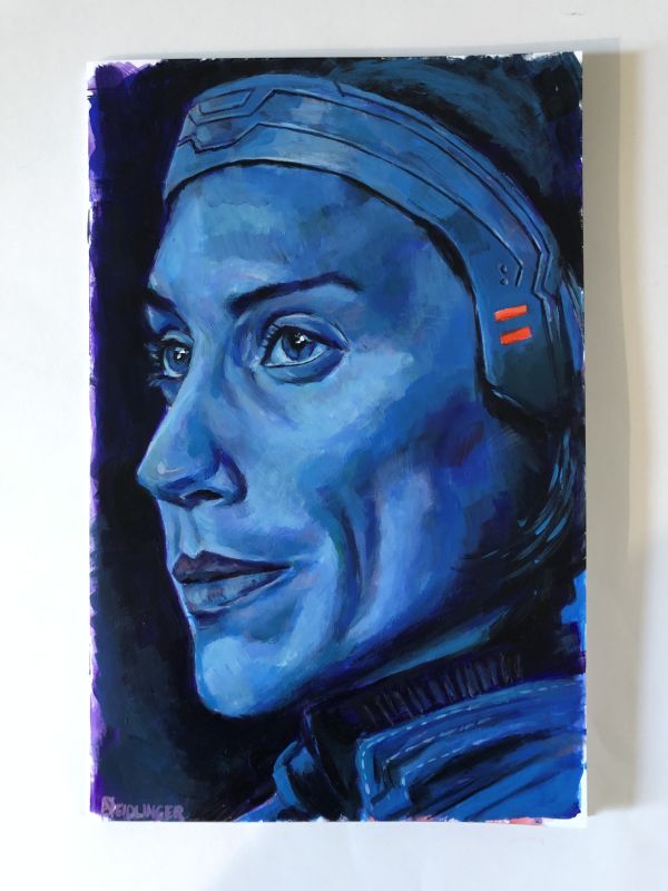 Image for Bo-Katan Acrylic Sketch Cover