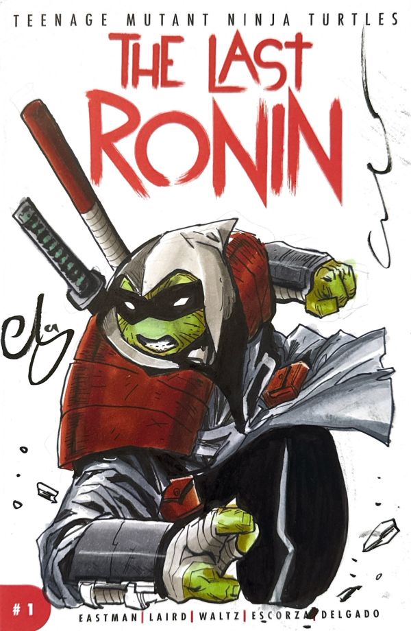 Image for Last Ronin Sketch Cover by Escorza Bros and Alberto Morales