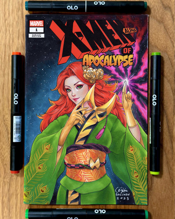 Image for Arttrober 2025 day 23 - Jean Grey 