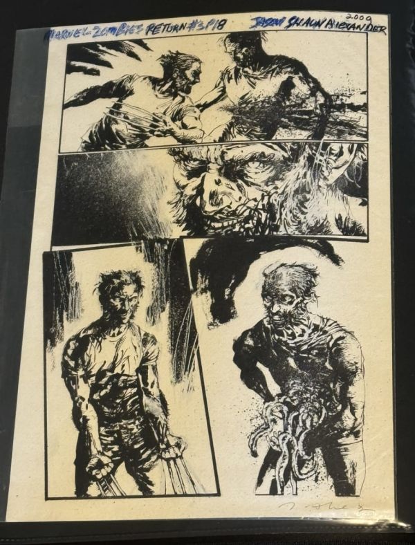 Image for Marvel Zombies Return 3, pg 18, 2009