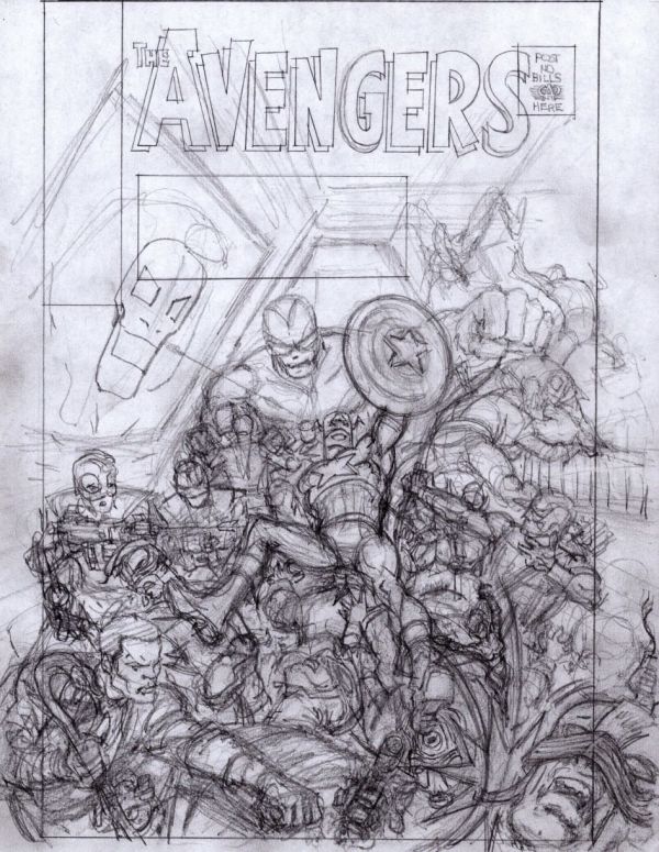 Image for AVENGERS 32 prelim 3