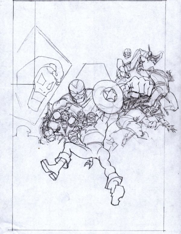 Image for AVENGERS 32 prelim 4