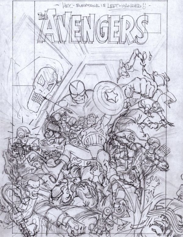 Image for AVENGERS 32  prelim 5