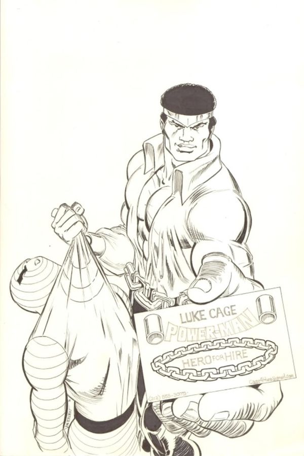 Image for 11 x 17 CAGE #1 Variant cover art