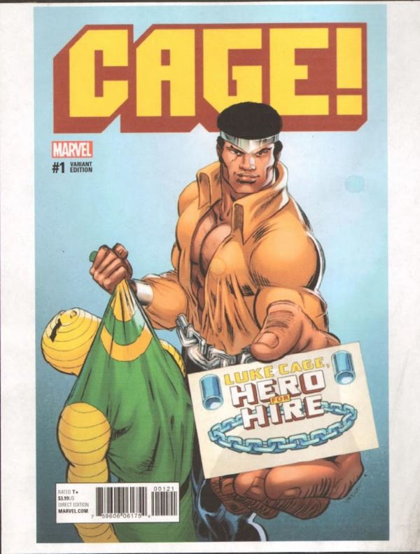 Image for CAGE #1 Variant cover colors