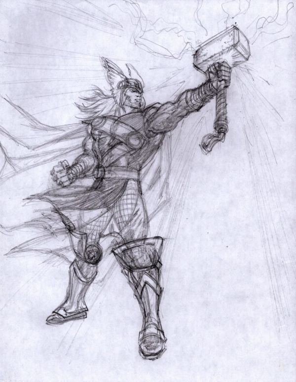 Image for THOR character sketch