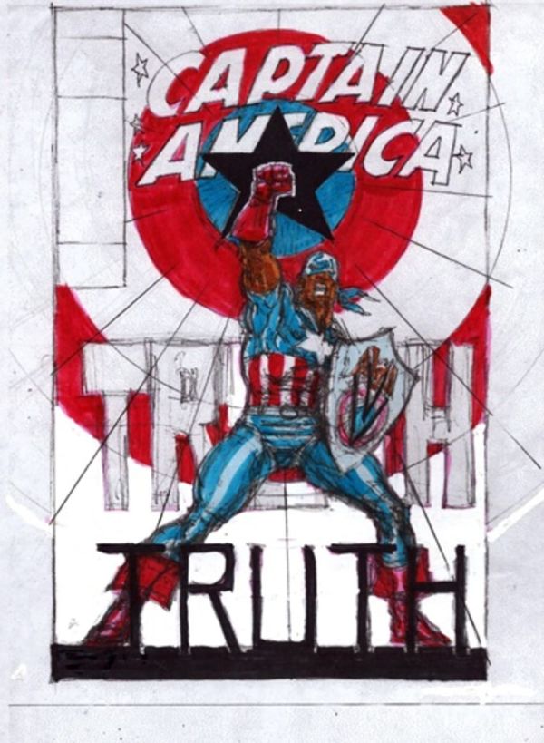 Image for CAPTAIN AMERICA: TRUTH VEVE Cover prelim 3