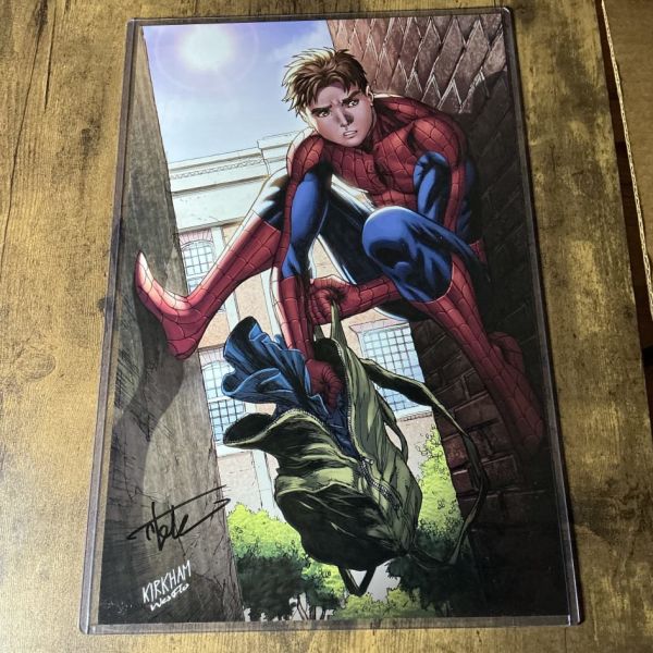 Image for 11x17 Spider-Man Signed Print by Tyler Kirkham