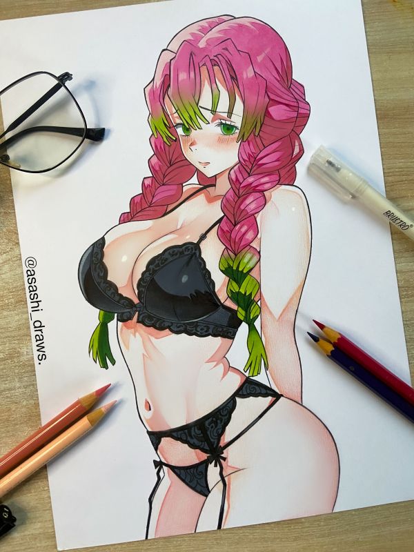 Image for Mitsuri Kanroji ❤️ [Original Art]